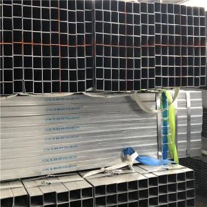 Q215 Ống thép hình chữ nhật mạ kẽm trước 1,4mm độ dày của tường