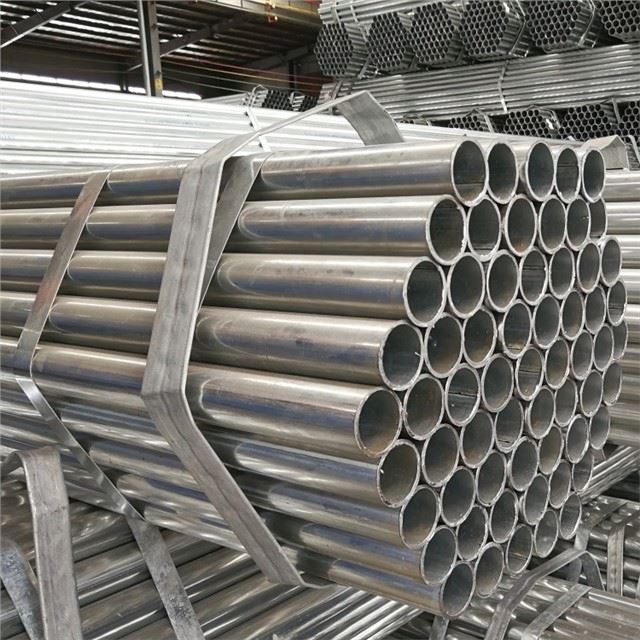 Gi Pipe Erw Ống thép tròn mạ kẽm