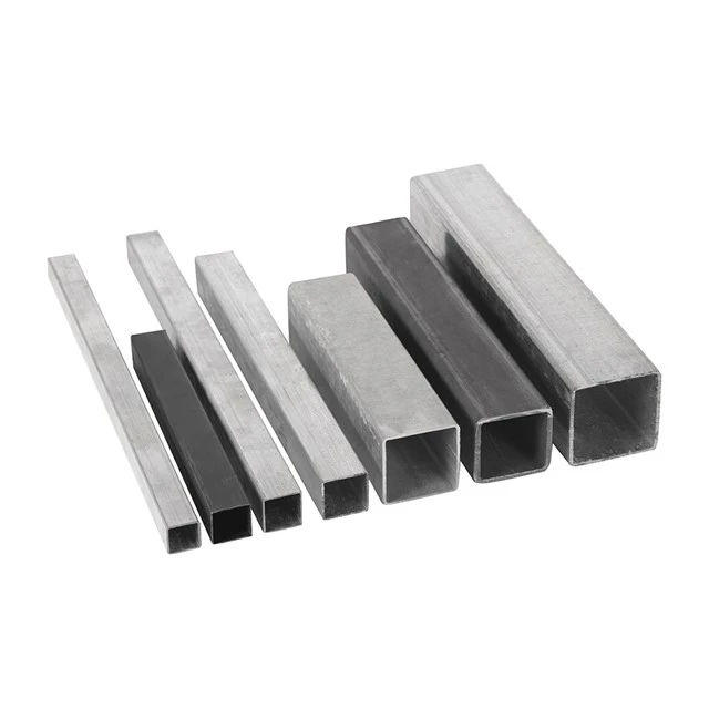 ASTM A53 tráng kẽm Q195 Q235 Q345 Ống thép mạ kẽm nhúng nóng Phần rỗng Ống hình chữ nhật Ống vuông mạ kẽm Gi