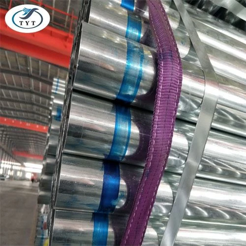 Ống thép Q235 mạ kẽm trước