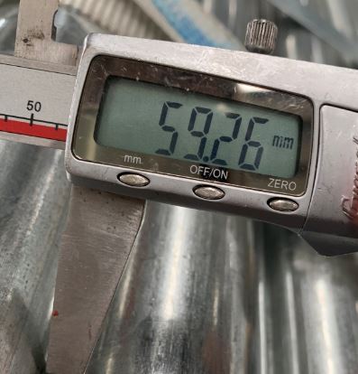 Tyt thép ống sản xuất 2 inch mạ kẽm tròn ống